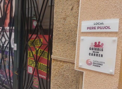 Multitudinari acte d’homenatge a Pere Pujol