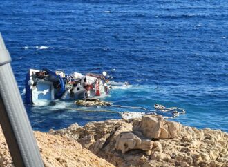 Cinc dies després encara està enfonsat