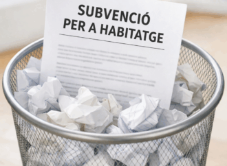 El govern perd una subvenció per a habitatge