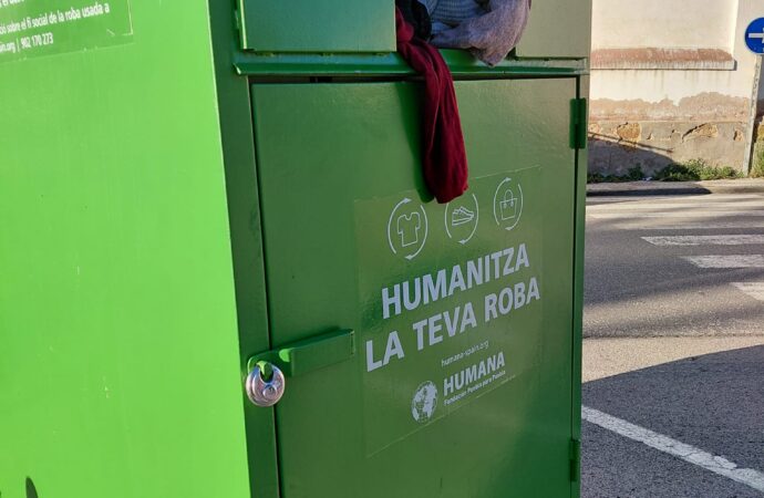 Tenim una mala gestió del residu tèxtil